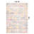 Geometric Multi Color Pink/Yellow/Ivory Area Rug-817857874