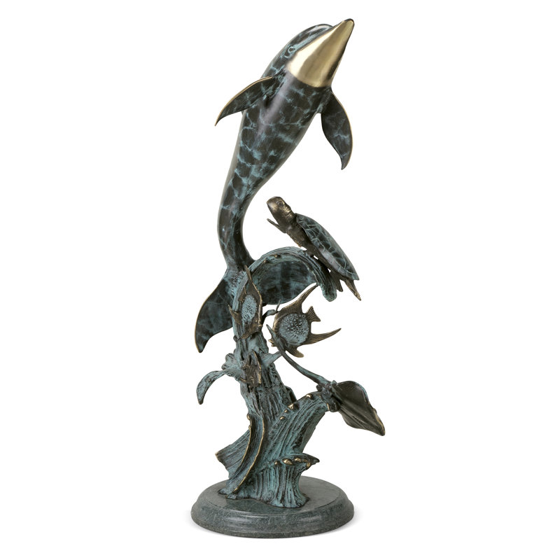 Dolphin Seaworld Statue
