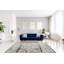 Hand-Knotted High-Quality Beige and Blue Area Rug