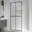 Panneau de verre fixe encadré l 34 "x H 72"