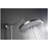 ShowerSpas Complete Shower System with 10-inch Rainfall Shower Head, 4-Function Handheld Shower, Adjustable Slide Bar and Integrated Soap Dish in Brushed Nickel