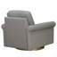 Fauteuil pivotant en cuir Pruszkow-104707287