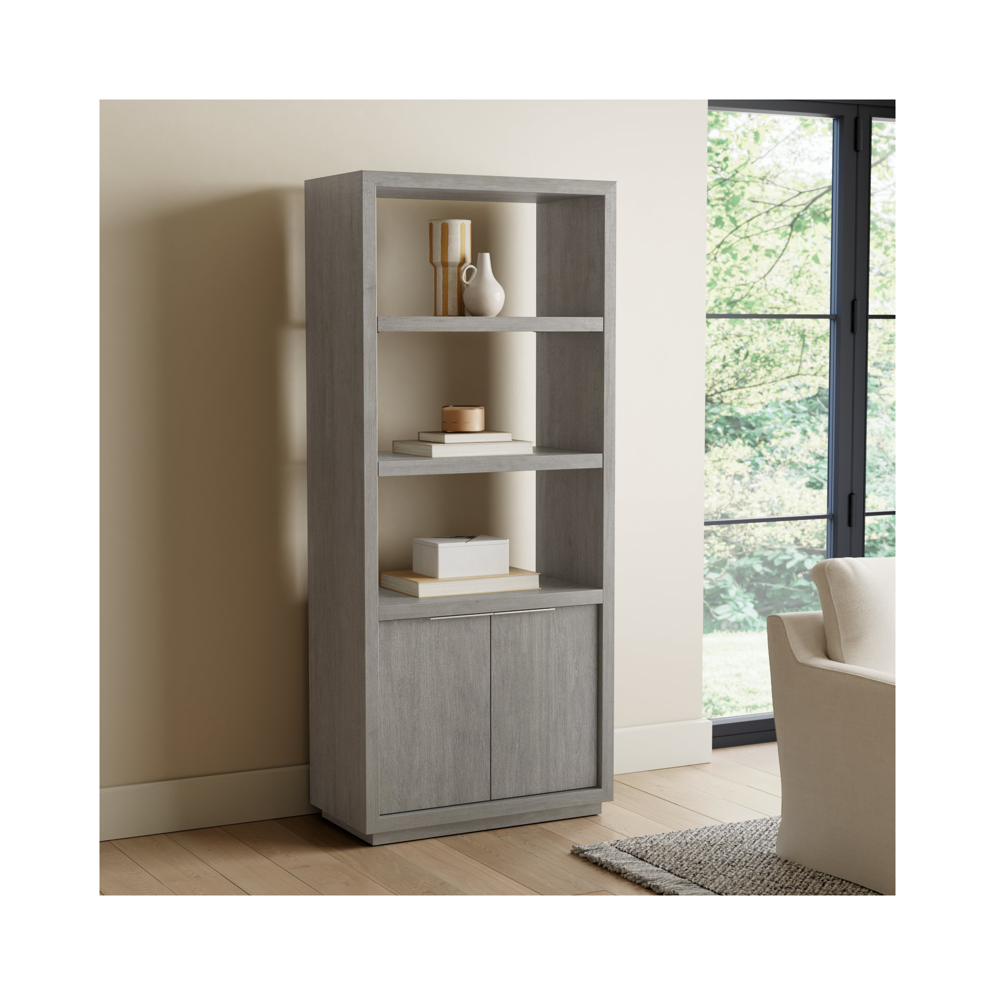 Eloise Standard Bookcase, Mineral