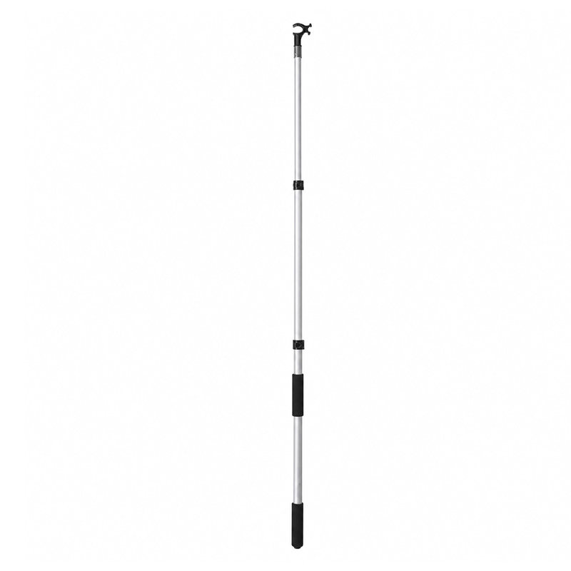Levede Skylight Opener Telescopic Window Pole 1.1-2m Roof Window Aluminium Black