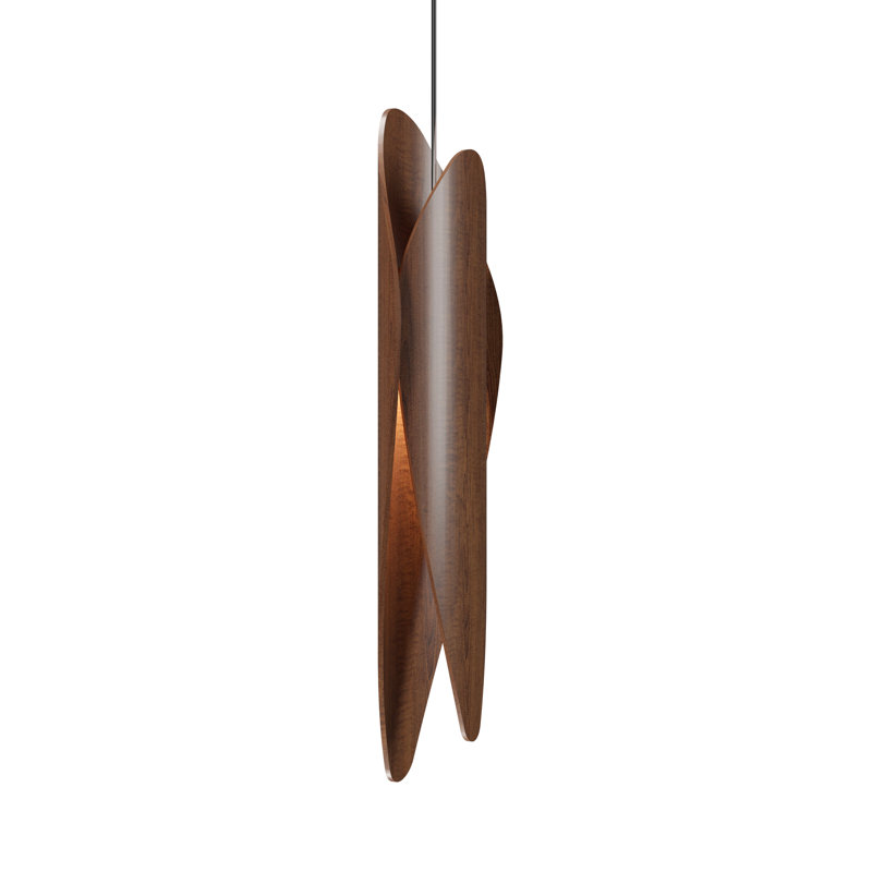 Leaf 1 - Light Pendant, Imbuia