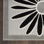 Tapis intérieur / extérieur noir / gris / blanc Ameleah-378318476