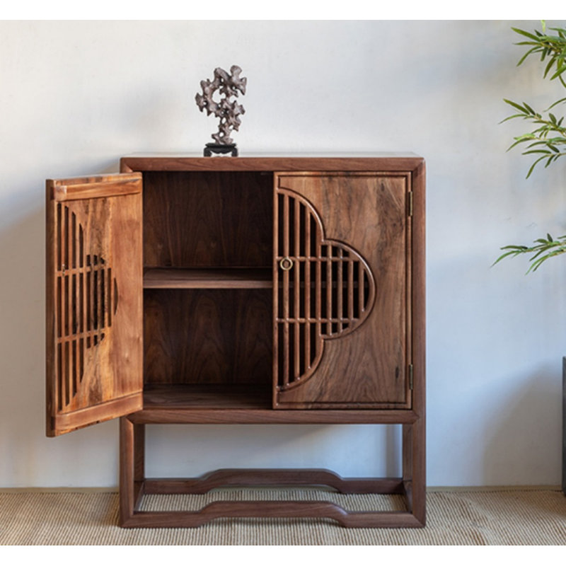 Armoire de véranda moderne en bois massif