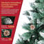 6.89' H Lighted Artificial Christmas Tree