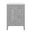 Meuble-lavabo avec tablette réglable et 2 tiroirs-1825136209