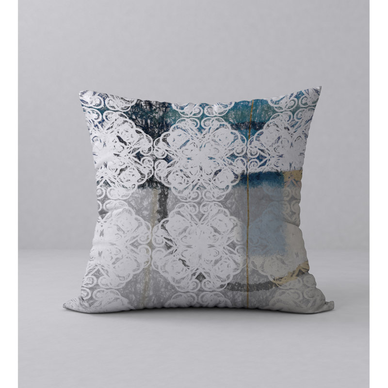 Geometric Reversible Throw Pillow, 20" x 20"