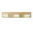 3-Lamp Copper Principal Acrylic LED Vanity Light