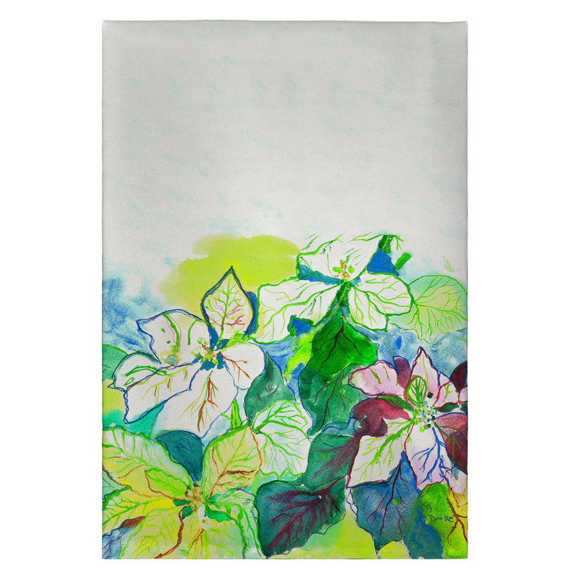 Serviette à main Poinsettia