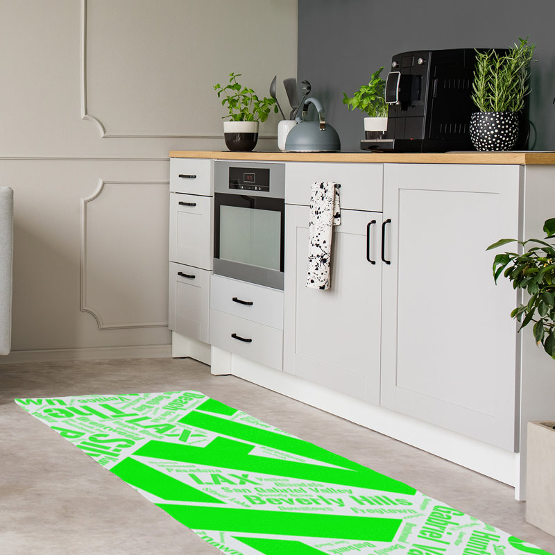 Chenille Indoor Rug, Runner 2.5' x 8'