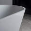 59'' x 30'' Freestanding Soaking Solid Surface Bathtub-50520599