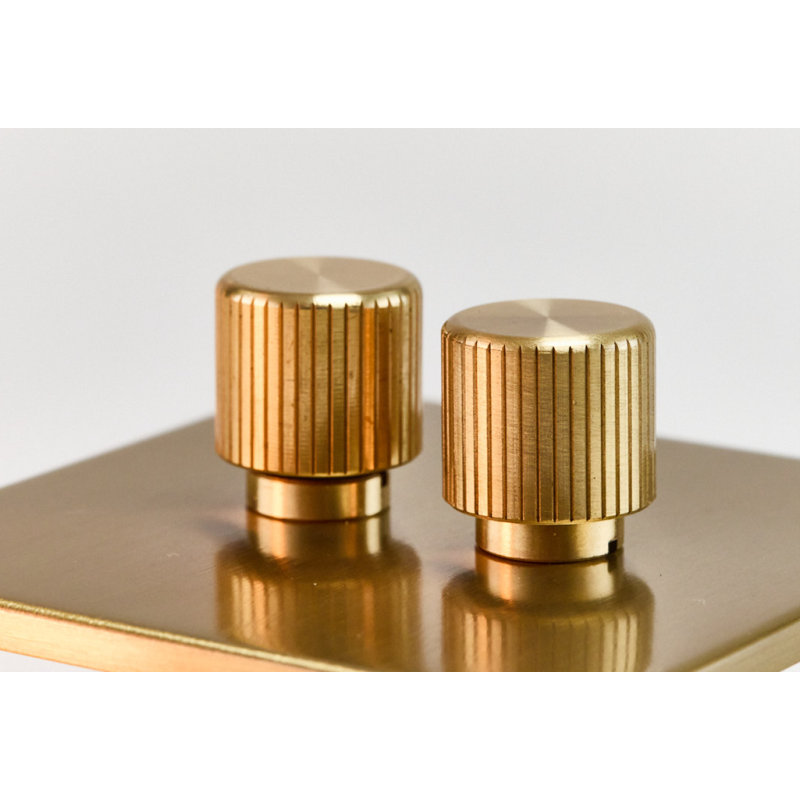 Accessoire double gradateur en laiton, Laiton, 2