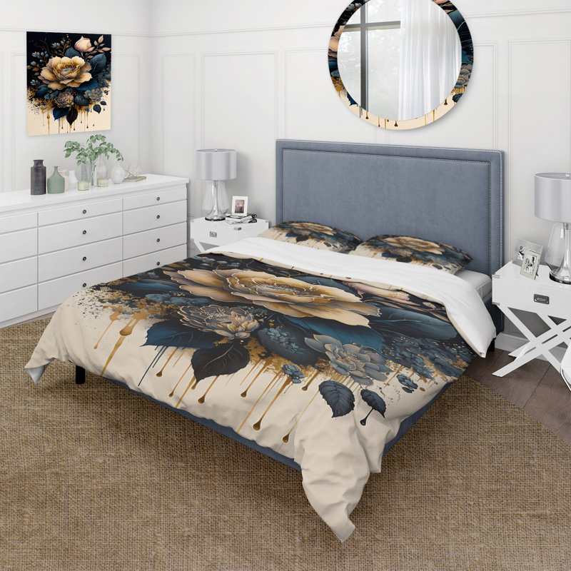 Ensemble de housse de couette Fransico, Housse de couette pour très grand lit et 2 très