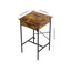 60cm W Steel Bedside Table-1312130064