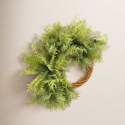 26 " Handcrafted Fern Everyday Wreath