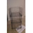 3 Tier Sliding Closet Organizers and Drawer Storage Shelves, Stackable Storage Bins for Jean Pants Sweaters, Storage Container for Wardrobe Cupboard Kitchen Bathroom Office, Black