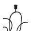 Metal Tabletop Candelabra