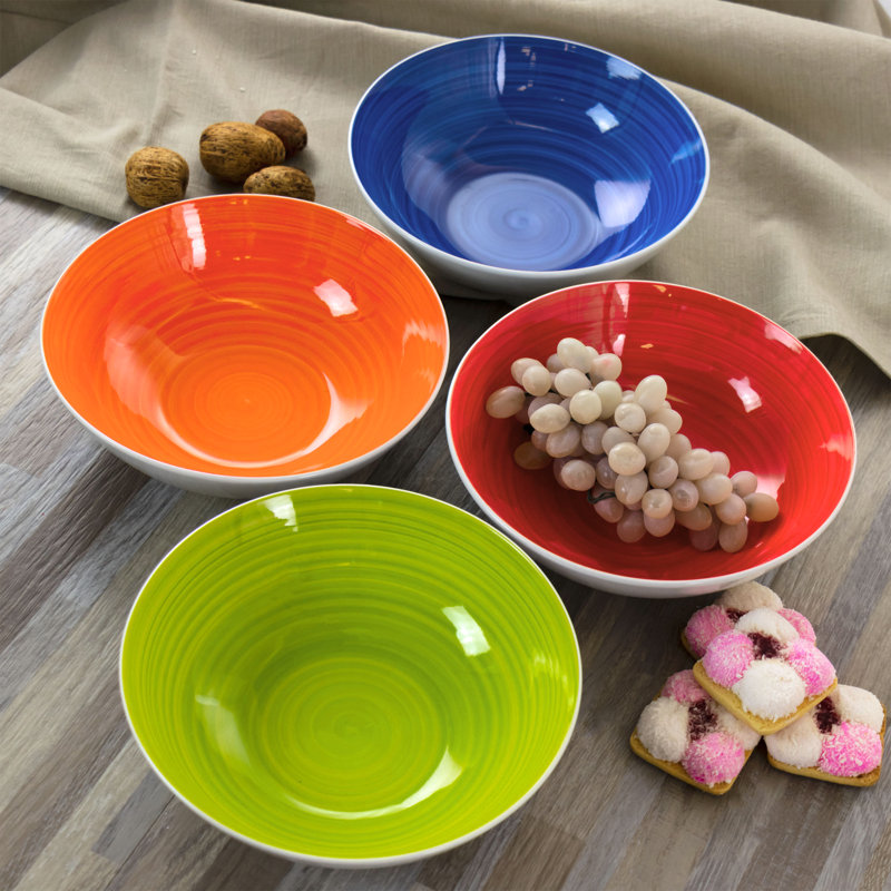 Ensemble de bols en céramique ronds 7 pièces de 7,25 pouces Hometrends Crenshaw