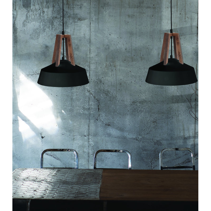 Lynell 1 - Light Dome Pendant, Black