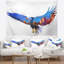 Tapisserie d’exposition à double exposition en polyester animal avec accessoires suspendus inclus-28489654