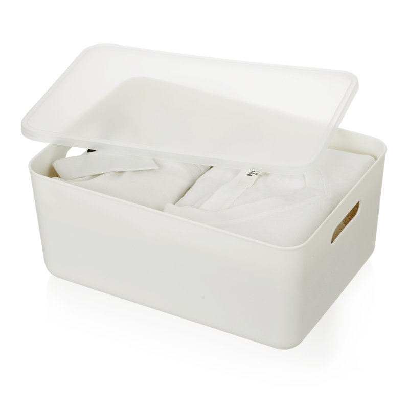 Bac en plastique, H 6,25 po x l 10,25 po x P 14,25 po, 1