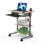 Chariot de travail réglable pour ordinateur portable Antum