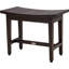 Maluku™ Lotus Patented Mocha Shield Teak Shower Bench