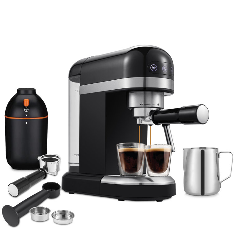 Geek Chef 1.4L Espresso Machine Coffee Maker Stainless Steel