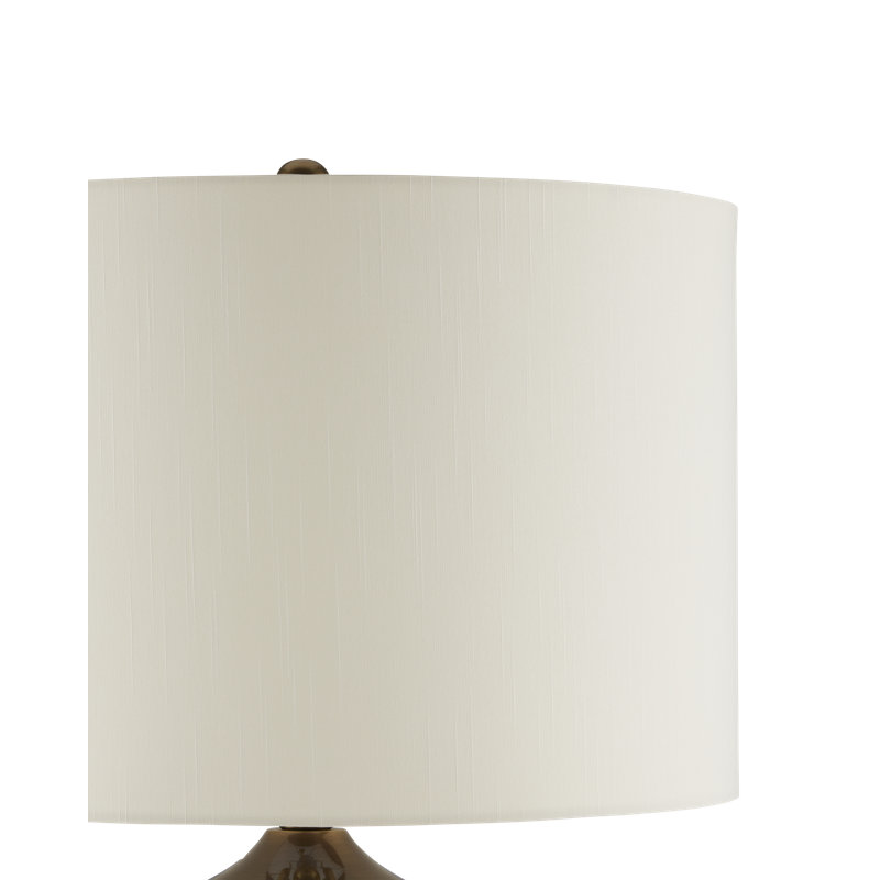 Lilou Table Lamp, Blue/Antique Brass