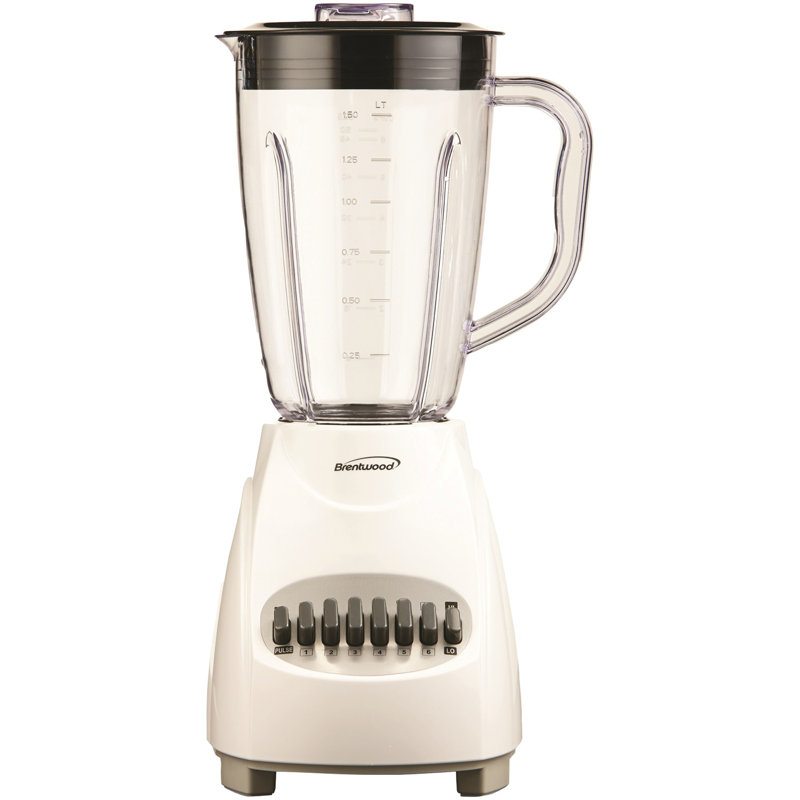 Mélangeur de comptoir brentwood appliances, blanc