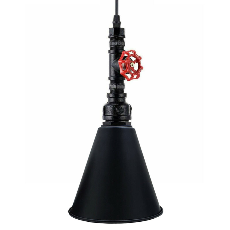 Lundgate 1 - Light Cone Pendant, Black