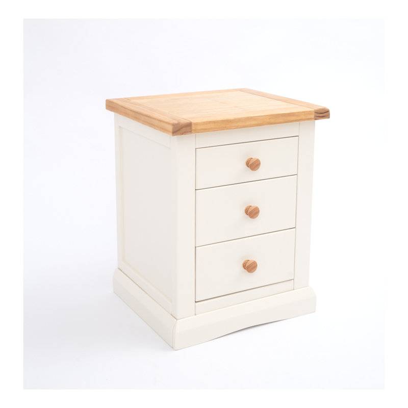 Clark 45cm W Plywood / Laminate Board Bedside Table