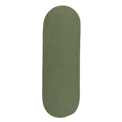 Tapis vert tressé Shepler