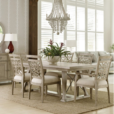 Dealmeida Extendable Trestle Dining Set