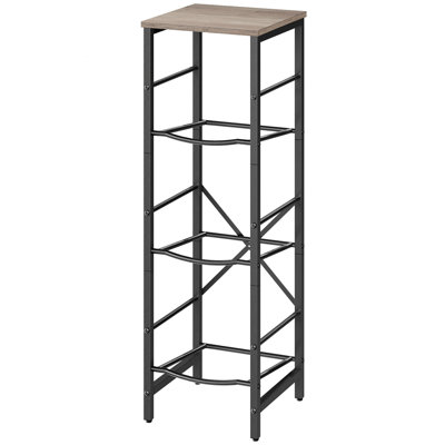 Water Bottle Holder, 5 Gallon Water Jug Rack, 3-Tier Water Bottle Dispenser Stand with Shelf, for Kitchen, Living Room, Office