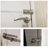2pcs Stainless Steel Spring Slide Lock Door Latch Sliding Lock Keyless Door Bolt Slide Bolt Door Latch