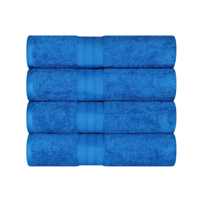 Glenlee Ultra Plush 4 Piece Cotton Bath Towel Set