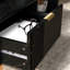 HOMCOM Coffee Table, Living Room Table with Drawer and Open Shelves-1520939202
