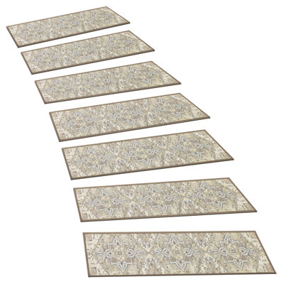 Non-Slip Stair Treads with Reinforcing Tape