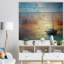 Seascape Pier sur toile - reproduction d'art-35123975-35123983