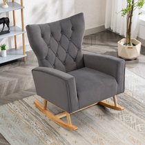 Rocking armchair ELLAN beige DEF