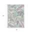 Tapis lavable intérieur / extérieur lilas 8 'x 10'