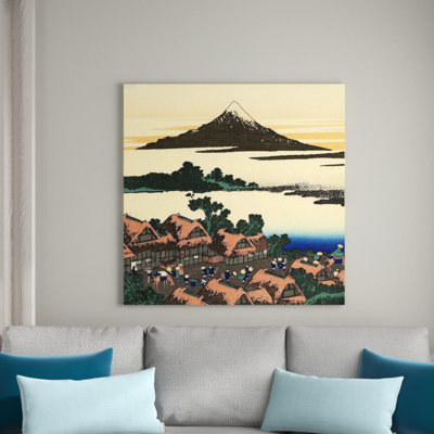 Hokusai - Wrapped Canvas Painting