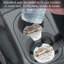 Ensemble de 2 sous-verres de voiture en pierre «Grow Your Own Way»