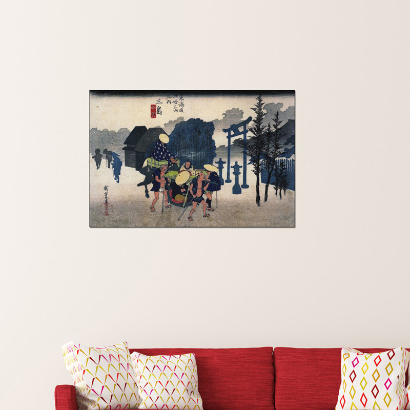 Hiroshige Utagawa - Wrapped Canvas Print