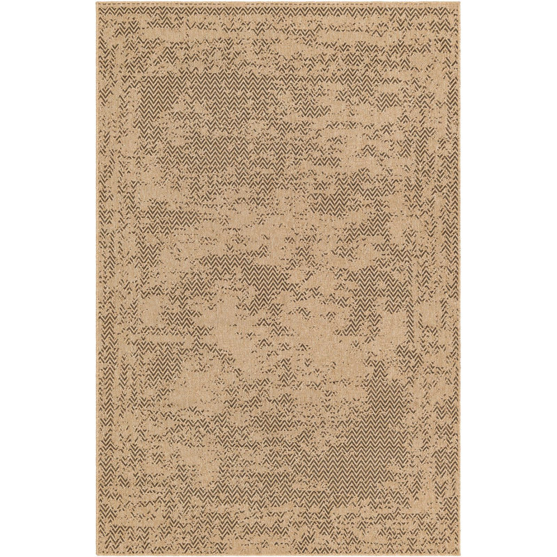Sheglita Abstract Indoor Rug, Rectangle 6'1" x 9'
