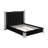 Elvyra Velvet Upholstered Low Profile Platform Bed-808201927-808033234
